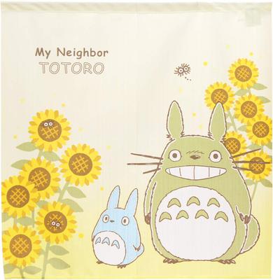 Noren Workshop My Neighbor Totoro Four Seasons and Plants Totoro Noren Tapestry Width 85 X Length 90cm Room Divider Stylish Short Size Sunflower and