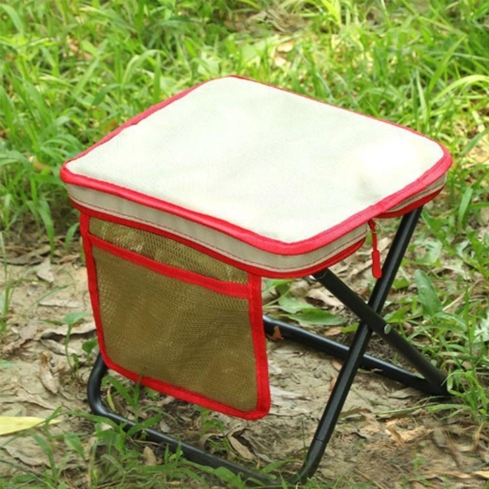Wear-resistant Fishing Stool Sturdy Folding Handbag Stool Camping Folding Stool  Camping
