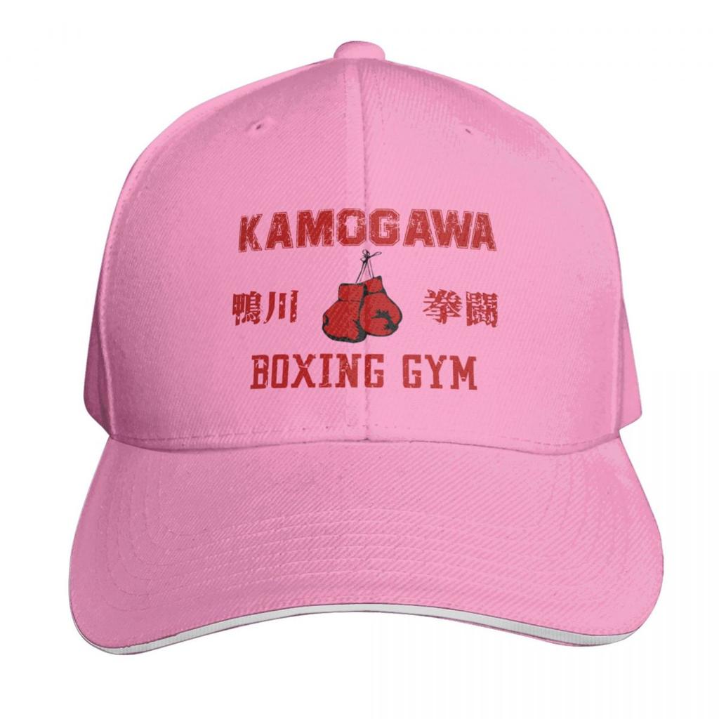 Kamogawa Boxing Gym Baseball Cap Mountaineering Luxury Unisex Hat Snapback Cap Cosplay Unisex Womens