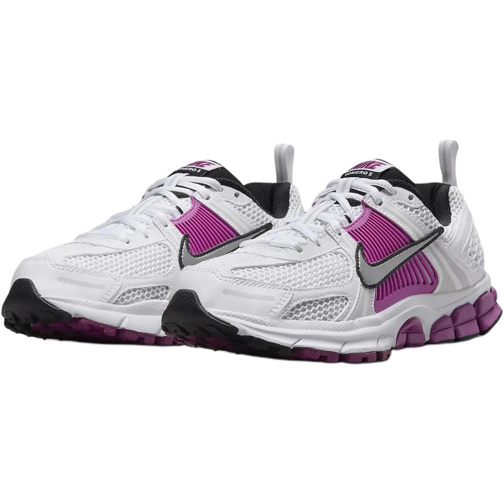 Nike Vomero 5 GS Hot Fuchsia Kids Sneakers White Pure-Platinum Metallic-Platinum HF6998-102