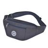 New Fashion Men Women Waist Bum Bag  Belt Money Pouch Wallet Zip Travel Hiking Bag Black Blue Red Gray