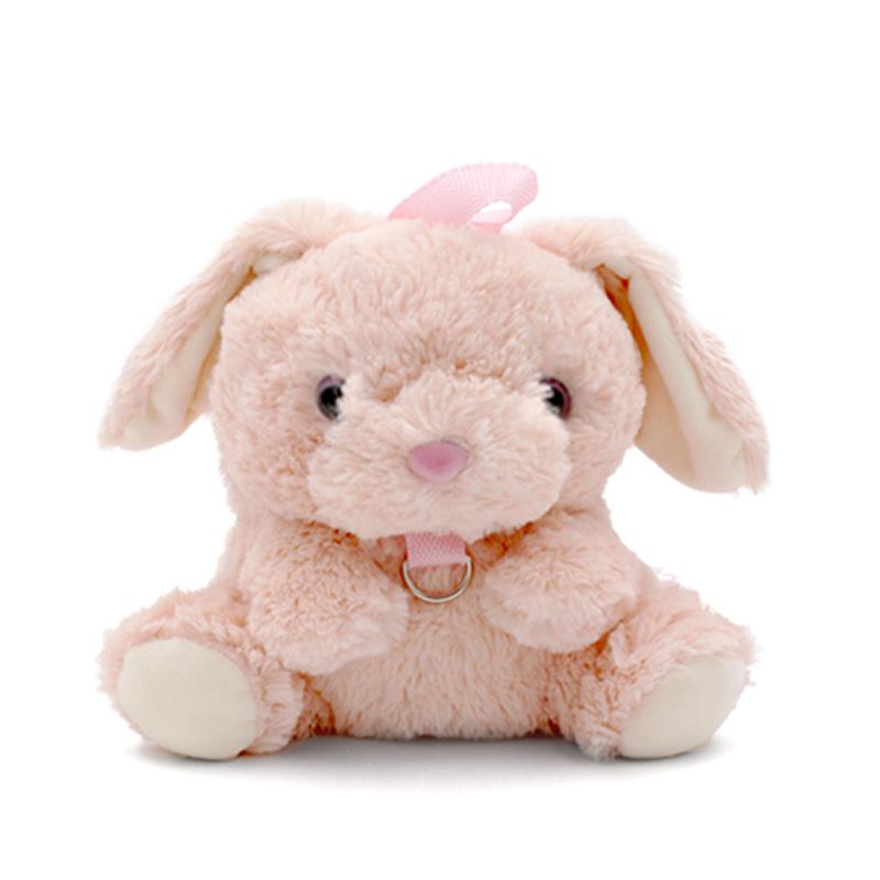 

Cartoon Plush Cute Girl Schoolbag Anti-lost Bag Anti-lost Bag Backpack Kindergarten Schoolbag рожевий