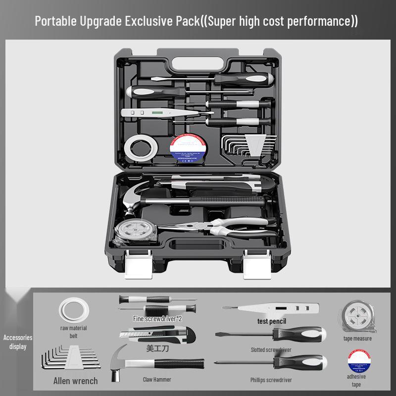 Royal Household Hardware & Woodworking Toolbox Set