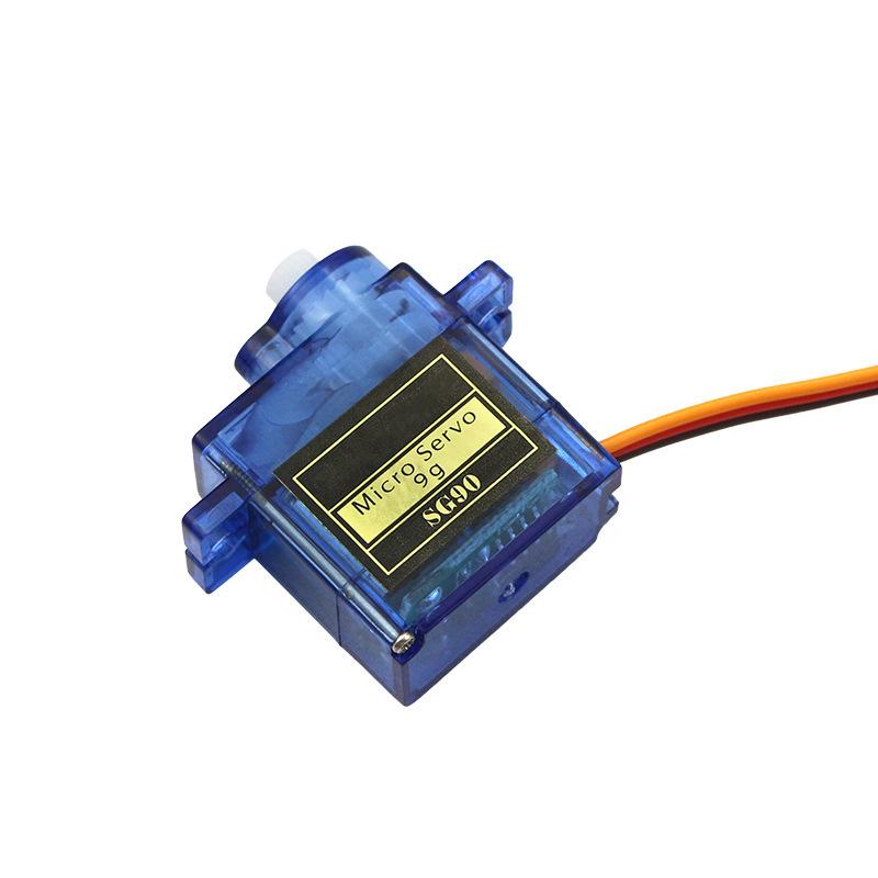 MG90S/SG90 9g Servo Motor for 450 Helicopters & Small Cars, 180°/360° Rotation
