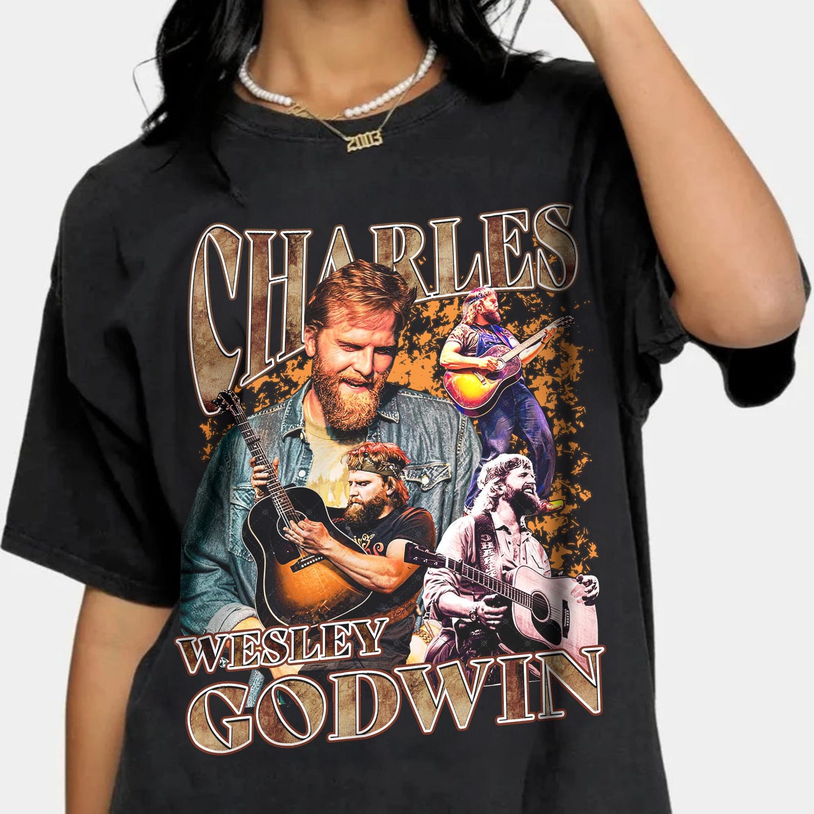 Limited Charles Wesley Godwin Shirt,Charles Wesley Unisex Y2k Clothing, Vintage Charles Wesley 90s Shirt, Retro Charles Wesley Shirt For Fan 4XL