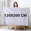 Largerthicker120X200 Cm Microfiber Bath Towel, Absorbent,Quick-Drying,Super Soft Hotel Bath Towel To Wear Bath Towel