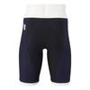 Mizuno Half Spats Size FINA Swimming Men's MX-SONIC II (N2MB2011), XS, Black/Navy, (International Federation) Approved.