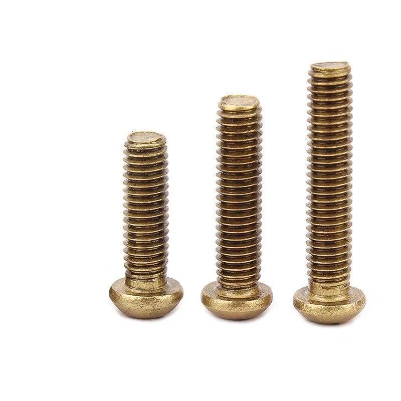 Viti Per Macchina In Titanio Testa Tonda Phillips - Metriche M2 M2.5 M3 M4 M5 M6 - Lotto Multiplo