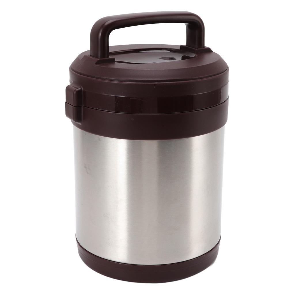 1.6L Speise-Thermobehälter 304 Edelstahl Drei Schichten Tragbar Isolierte Lunch Bento für Studenten