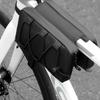 Portable Bicycle Bag Anti-Scratch Cycling Equipment Bag Large Capacity Top Tube Storage Bag for Road Mountain Bikes Frame Bag