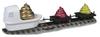 Tsugawayoukou N Gauge Joke Train Series Toilet Locomotive Model Railway Locomotive (Golden Plow, Motorized) JT-05
