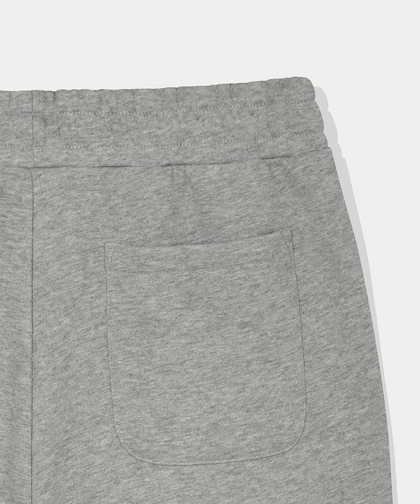 DOLPHIN WAVE APPAREL Dolphin Silicone Print One-Pleat Pants Melange Grey