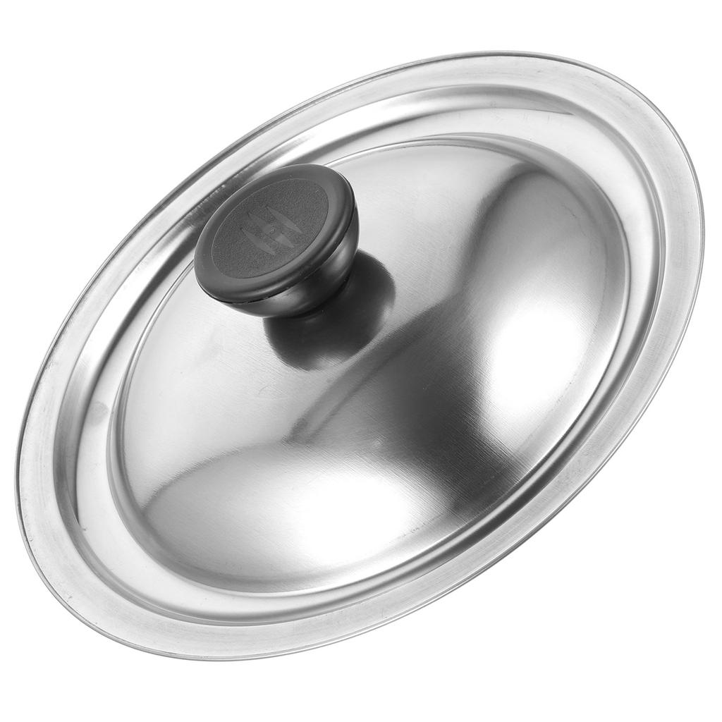 Taste Cup Lid Frying Pan Metal Seasoning Pot Cover Oil Universal for Stainless Steel Lids Cooker
