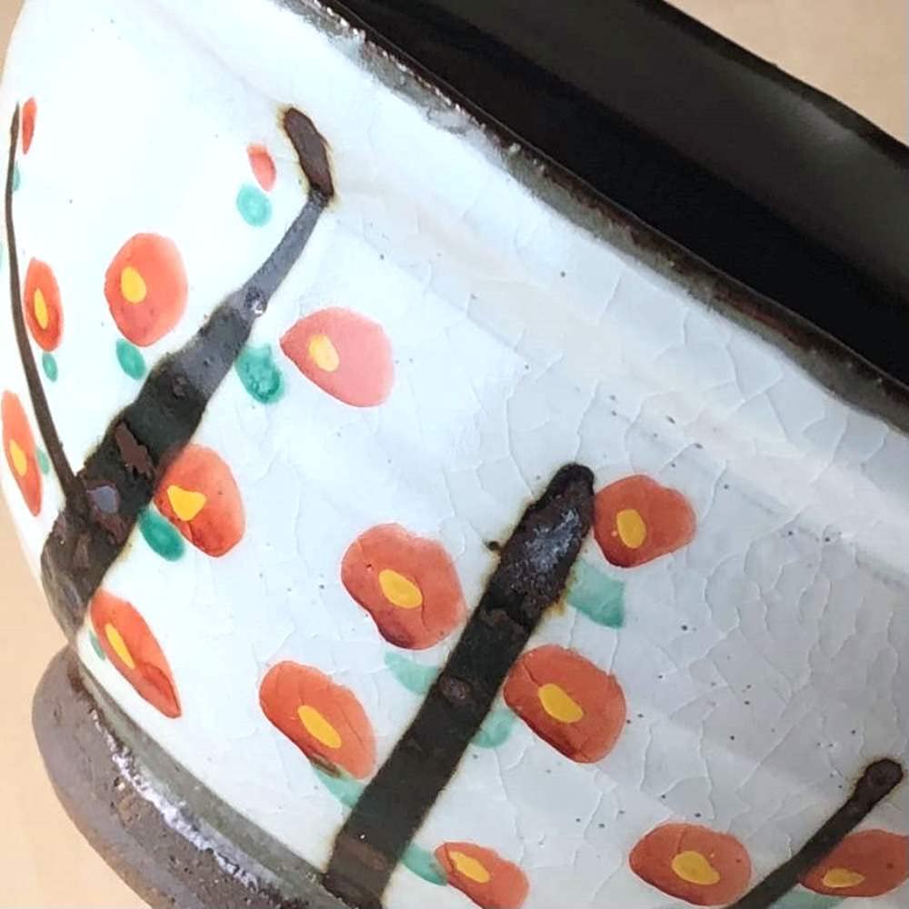 Handmade Nishiki Ume 16cm Mortar with Made In Japan Pestle,