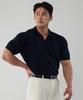 UNTAPPED STUDIO Muscle Fit Washable Cable Open Collar Knit 3 Colors