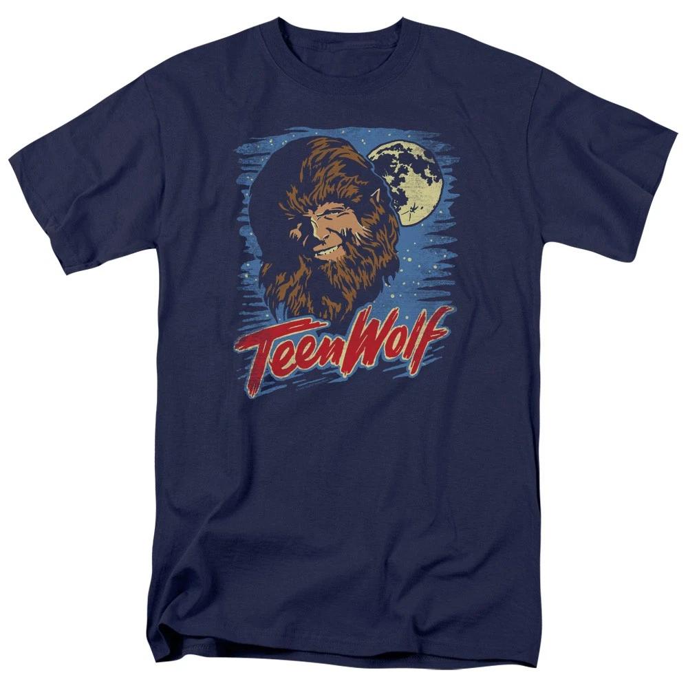 Teen Wolf - Moon Wolf - Unisex Short Sleeve Children s T-shirt - Blue 120