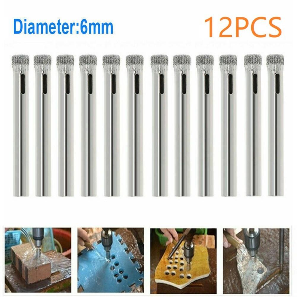 Ceramic and Glass Mastery Twelve Piece Drill Bit Collection At Six Mm