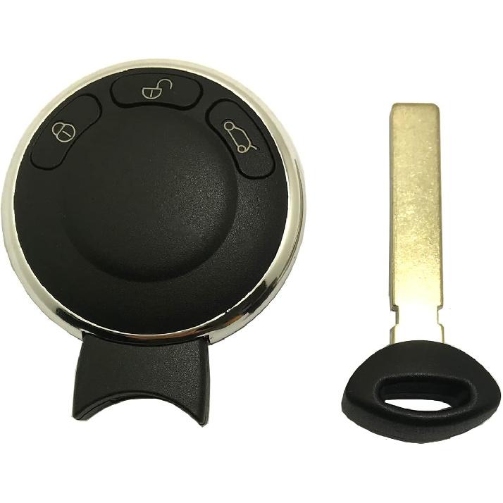 Remote Smart Key Fob Shell Case Fit for BMW Mini Cooper 2007-2014 Keyless Entry Replacement Car Key Fob Housing (1)