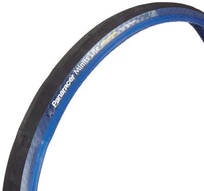 Panaracer Clincher Tire Minute Light Skin Wheel Folding Riding [20×7/8] F2087LAX-MNL4 Black/Blue (Small Bicycle/City Commuting)