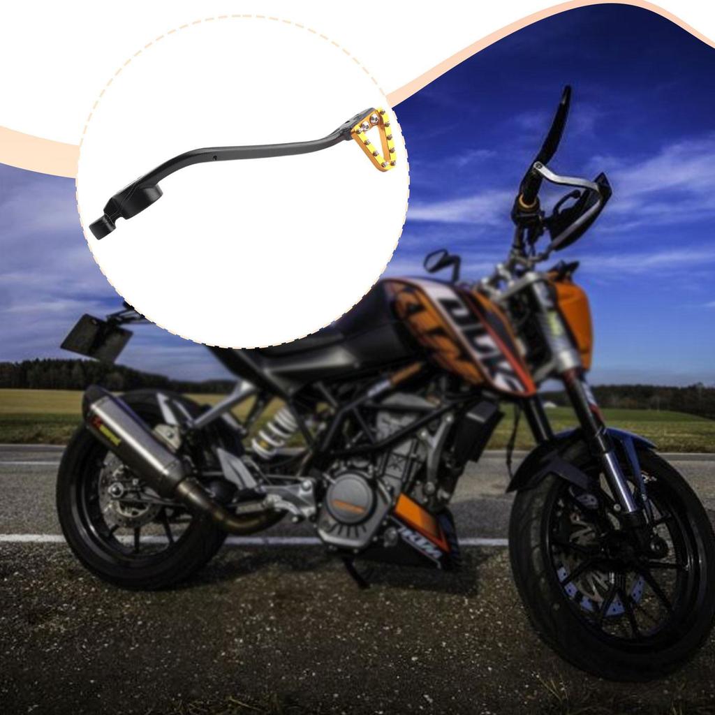 Motorcycle Rear Brake Pedal Foot Lever Accessories Spare Parts Premium Aluminum Alloy Replace for