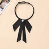 Large Bead Decoration Bow, Detachable Shirt Collar, Personalized and Versatile Fake Collar
