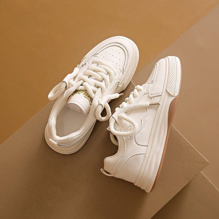 Белые туфли женские на толстой подошве повседневные туфли для сёрфинга 40 чёрный — фото 15