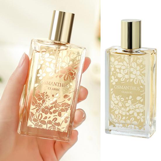 50ML Parfém s vůní osmanthu pro ženy, Dlouhotrvající květinová vůně, Svěží parfémový sprej pro každodenní nošení, Podzimní dárky pro ni