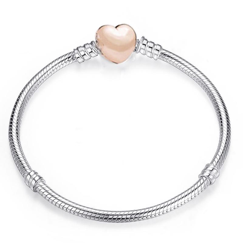 High Quality Snake Bone Basic Chain Charm Bracelet Fit Original DIY Bead Bracelets For Women Girl Jewelry Making