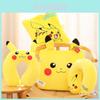 Pikachu Cartoon U-förmiges Nackenkissen Memory-Schaum Reisekissen für Auto und Flugzeug Komfort