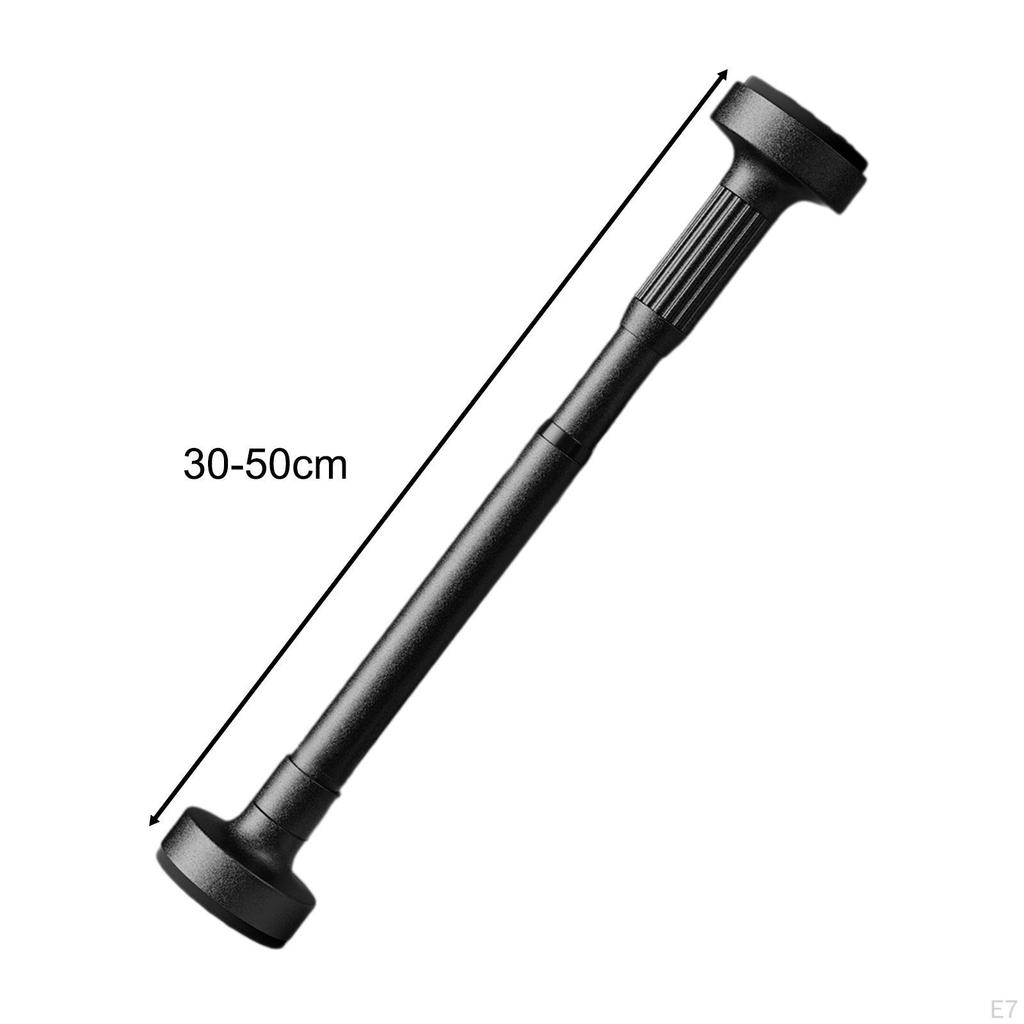 Adjustable Closet Pole Clothing Drying Rack Heavy Duty Garment Shower Curtain Rod Telescopic