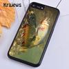 Krajews Rainbow Trout Fishing Skin Phone Case Cover For iPhone 17 Air 16 15 14 plus 12 13 pro max coque Fundas