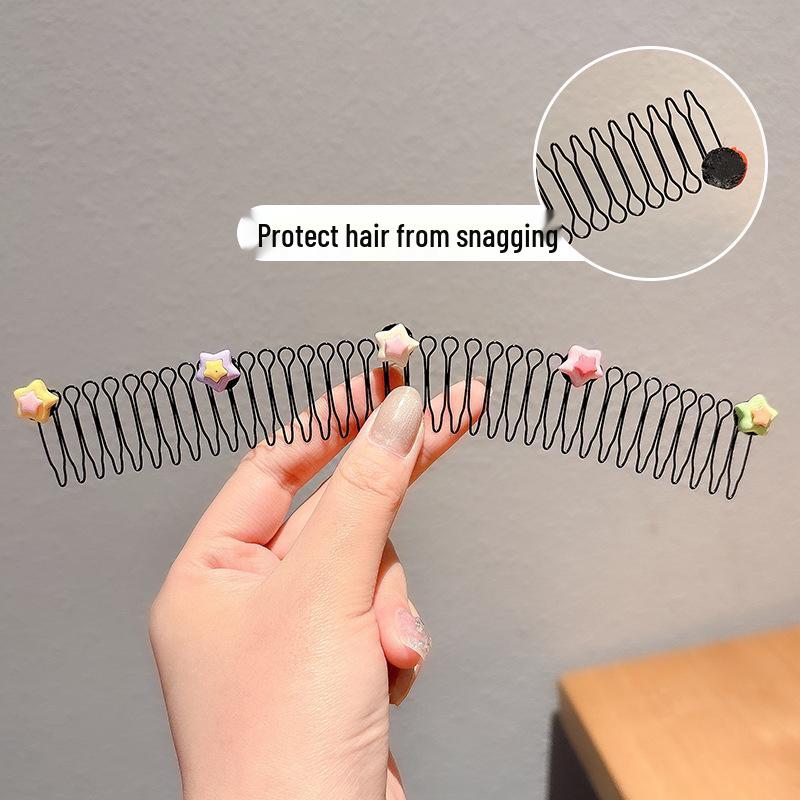 Extra Long Baby Hair Finishing Clip - Girl's Headwear, Little Girl Lala Hair Comb