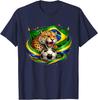 Camiseta con Bandera de Brasil para Aficionados al Deporte
