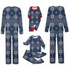 Christmas Parent Child Family Sett Boliginnredning Julepyjamas Todelt sett