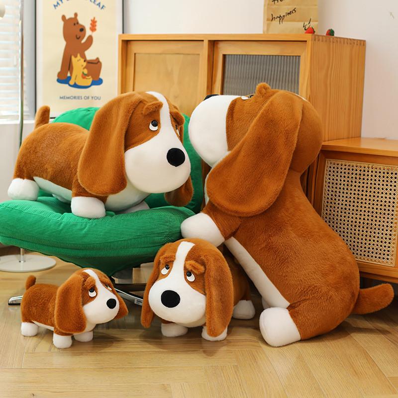 Plush Dachshund Dog Toy With Pp Cotton Filling For Kids And Toddlers Gift Idea