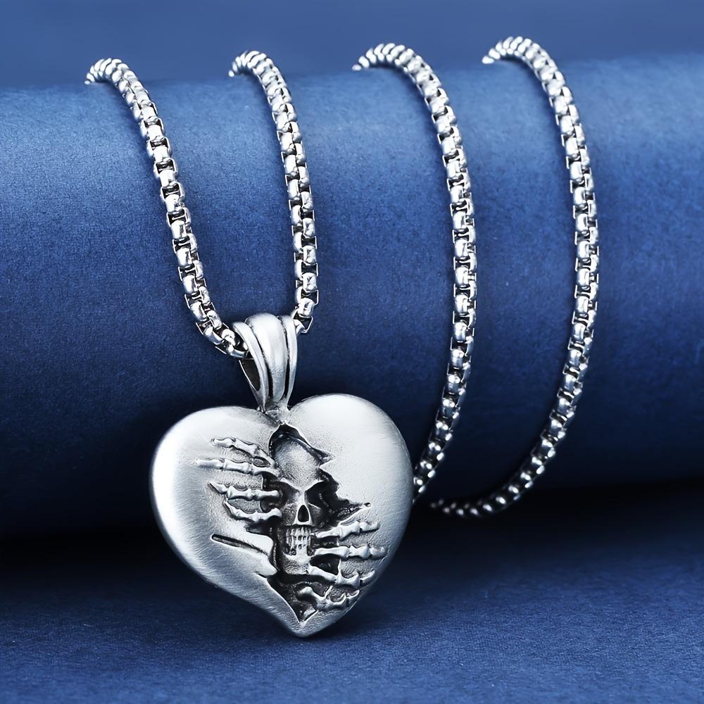 Retro Love Tomb European and American Niche Temperament High-end Autumn and Chain Necklace Pendant