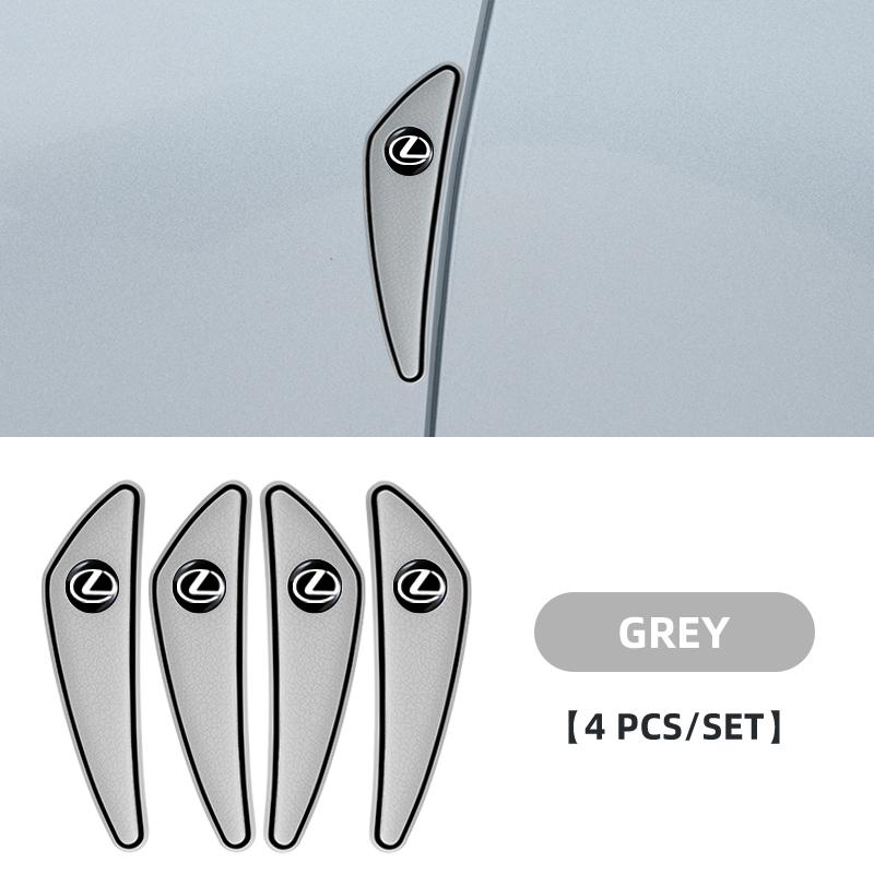 

4pcs Car Door Rearview Mirror Edge Guard Protection Strip For Lexus F SPORT LBX NX RX 350h 450h ES UX 300e GS GX IS LS LX CT LC