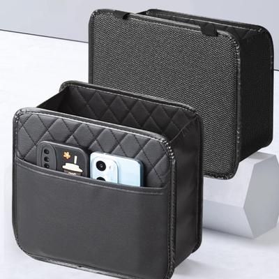 Sièges auto peu encombrants Rangement suspendu Porte-documents et boîte de rangement multifonction pour voiture Améliorations pour famille occupée et voyage