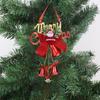 Santa Claus Christmas Tree Pendant Decorative Santa Claus Ornament  Windows