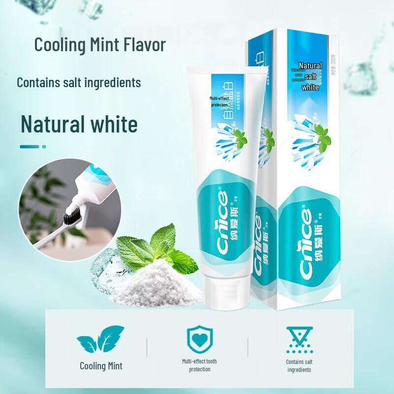 NICE Natürliche Salz Aufhellende Zahnpasta