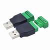 Typ 5-Pin USB-Stecker Stecker/Buchse 5-Pin Schraubklemme Hochwertiger USB-Anschluss Für Computer