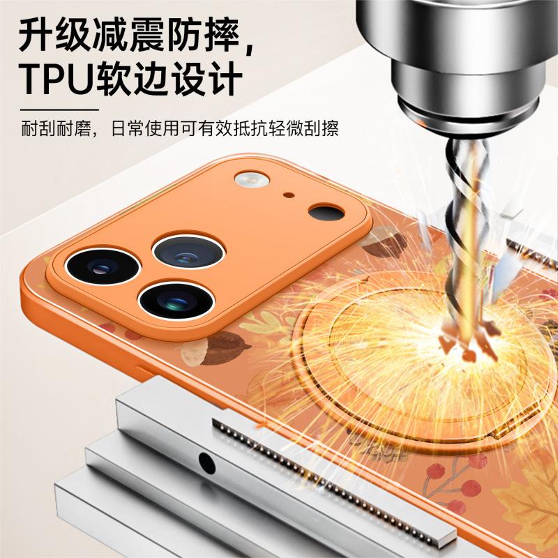 Applicable To Apple 17promax Mobile Phone Case, New iPhone14 Protective Case 15pro, Good-looking 16 Series 13pro.