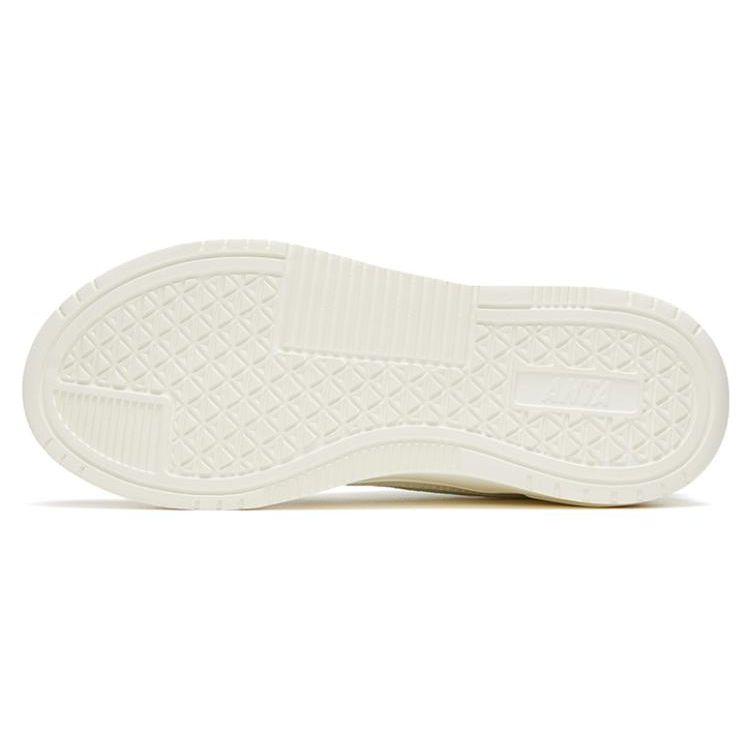 Anta Gel Elastic Wear Resistant Lightweight Non Slip Low Top Sneakers Women Sneakers White 922328033-3