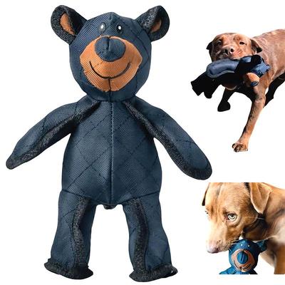 Brinquedo de pelúcia para animais de estimação, urso de pelúcia, brinquedo interativo para cães, ranger os dentes, limpeza, anti-mordida, brinquedo abreact, suprimentos para animais de estimação