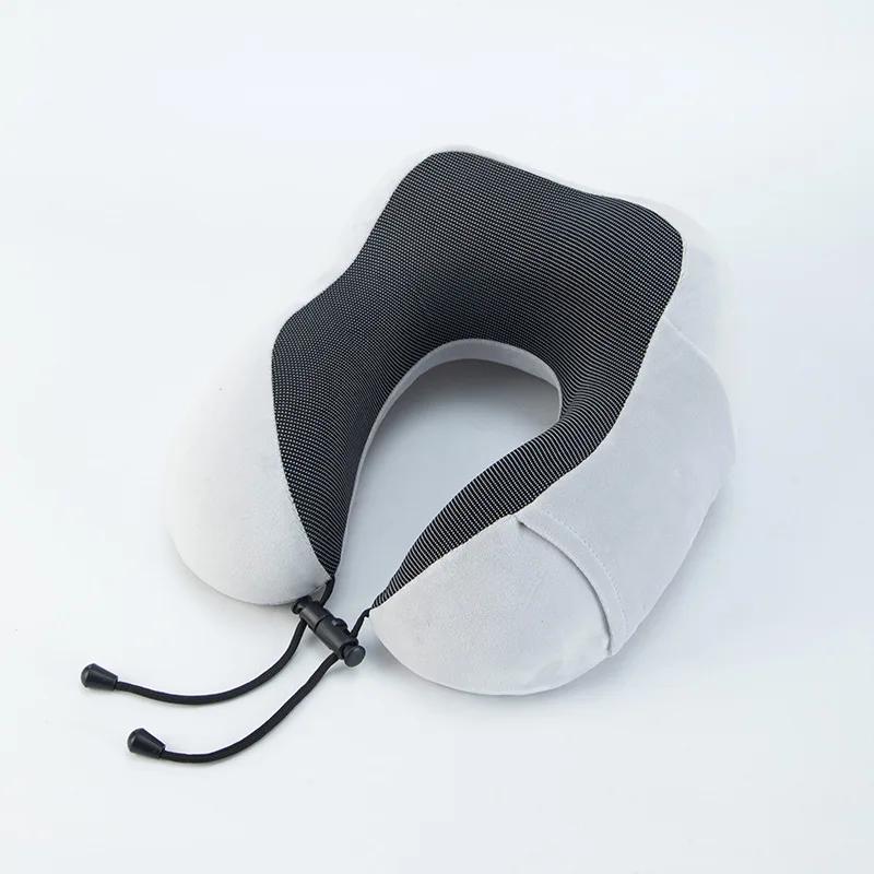 Memory Foam U-Shaped Pillow, Essential for Travel and Storage, a Great Gift for Neck and Cervical Spine Care