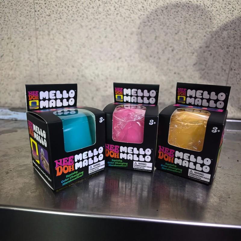 Needoh Color Changing Marshmallows Squishy Stress Relief Toy Slow Rebound Marshmallow Texture Fidget For Adult Anxiety Relief