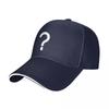 Point Interrogation Baseball Cap Withe Unisex Custom Trucker Hat Cute Gym Fashion Snapback Cap
