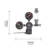 Quick Install CO2 Dispensing Unit With Electromagnetic Cutoff For Aquarium Conditions