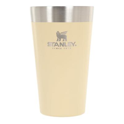 Stanley Tumbler Cup, Insulated, Stackable Vacuum Pint, 0.47L, 10-02282-320, Yellow (Yellow/FF)