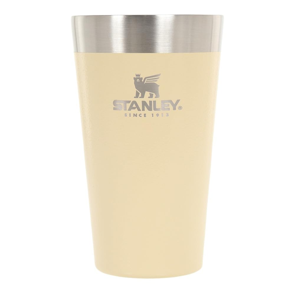 

Stanley Stackable Vacuum Tumbler, 0.47L Pint, Insulated, Yellow (Yellow/FF), 10-02282-320